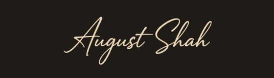 August Shah signature